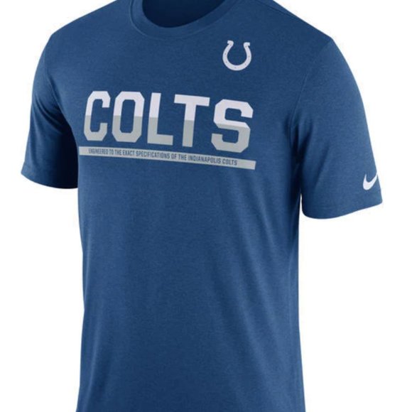 Nike Indianapolis Colts Team Practice Legend Performance T-Shirt - Picture 1 of 7